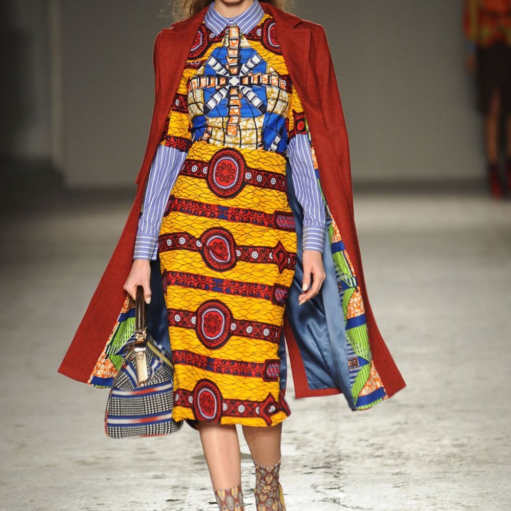 Stella Jean sheath dress